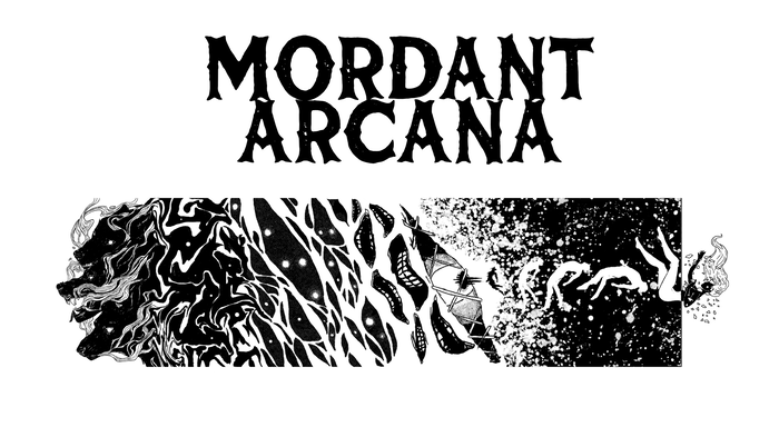Stylized logo for Mordant Arcana